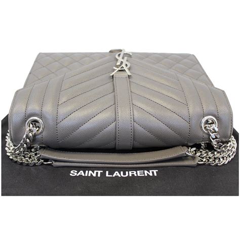 ysl envelope grey